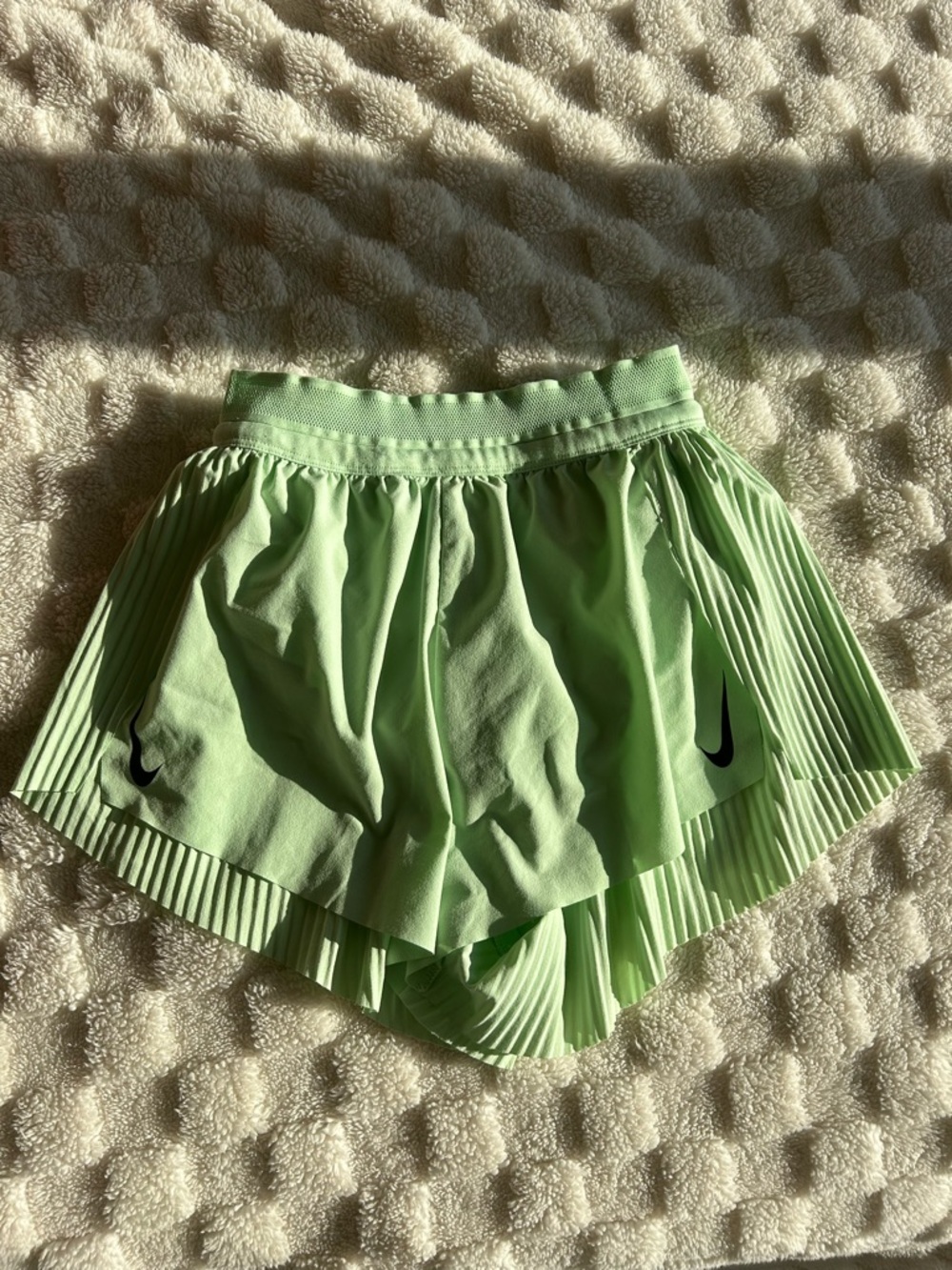 Mint Green Nike Aeroswift Shorts